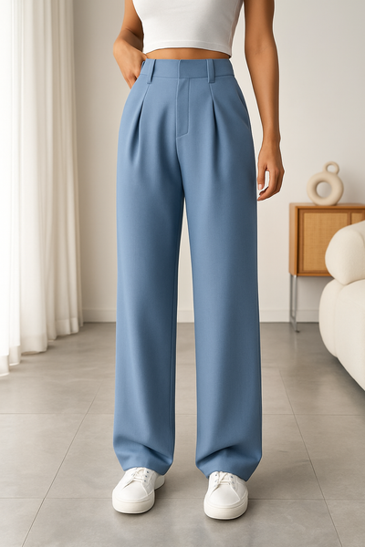 Olga™ | Pantalones Elegantes de Pierna Ancha