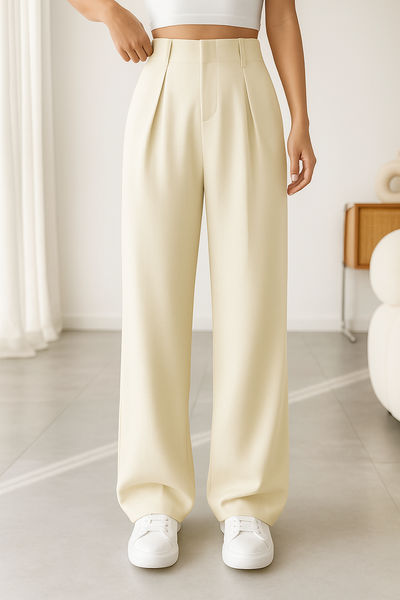 Olga™ | Pantalones Elegantes de Pierna Ancha
