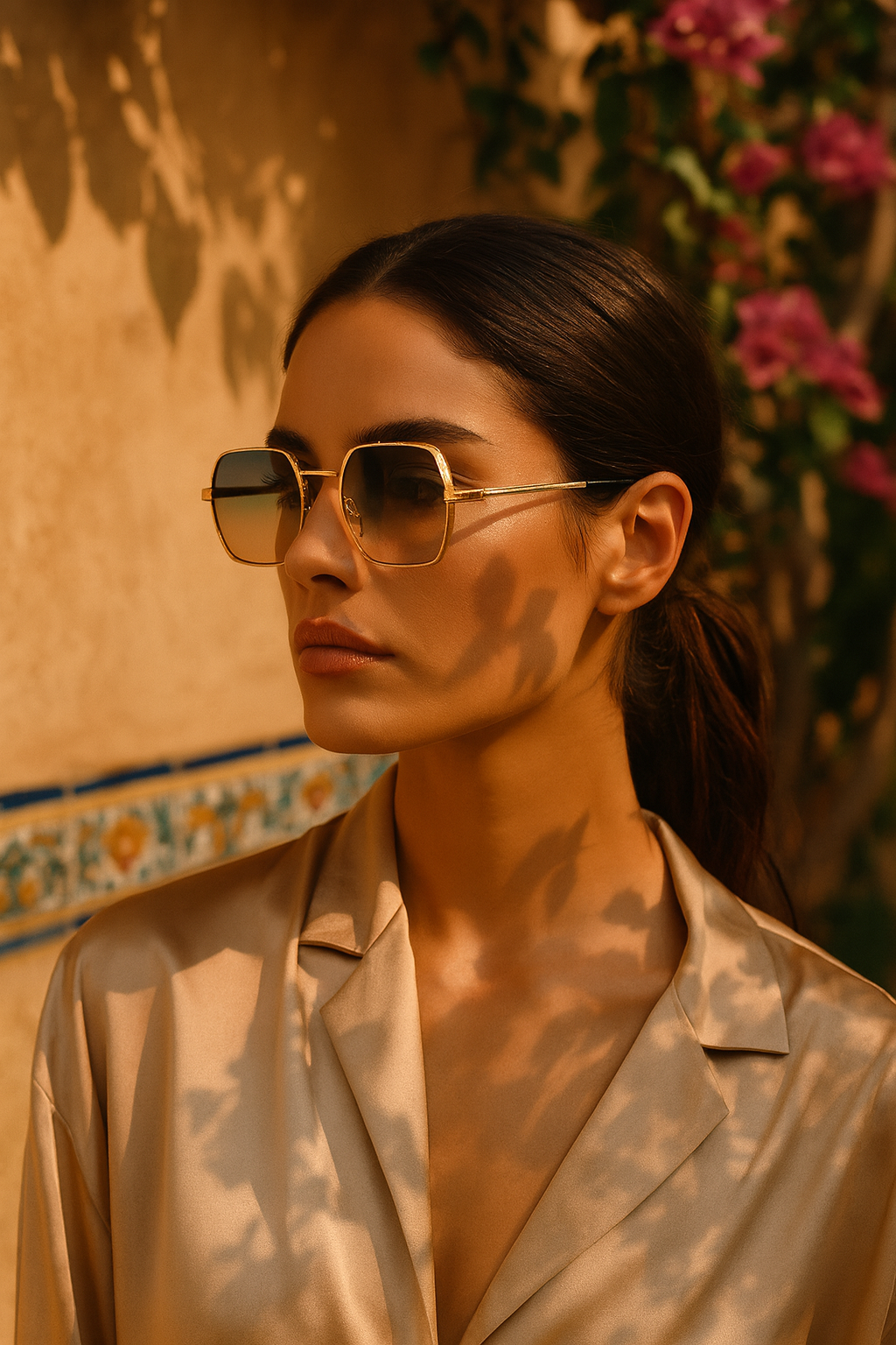 Soleo™ | Gafas de Sol Geométricas de Metal con Cristales Premium