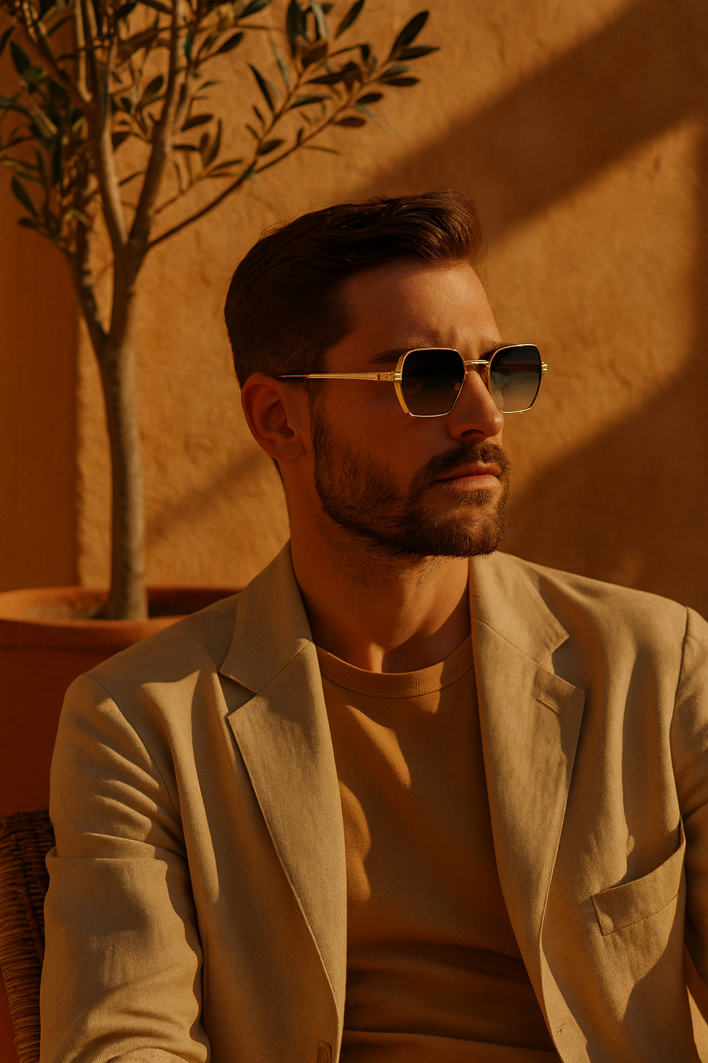 Soleo™ | Gafas de Sol Geométricas de Metal con Cristales Premium